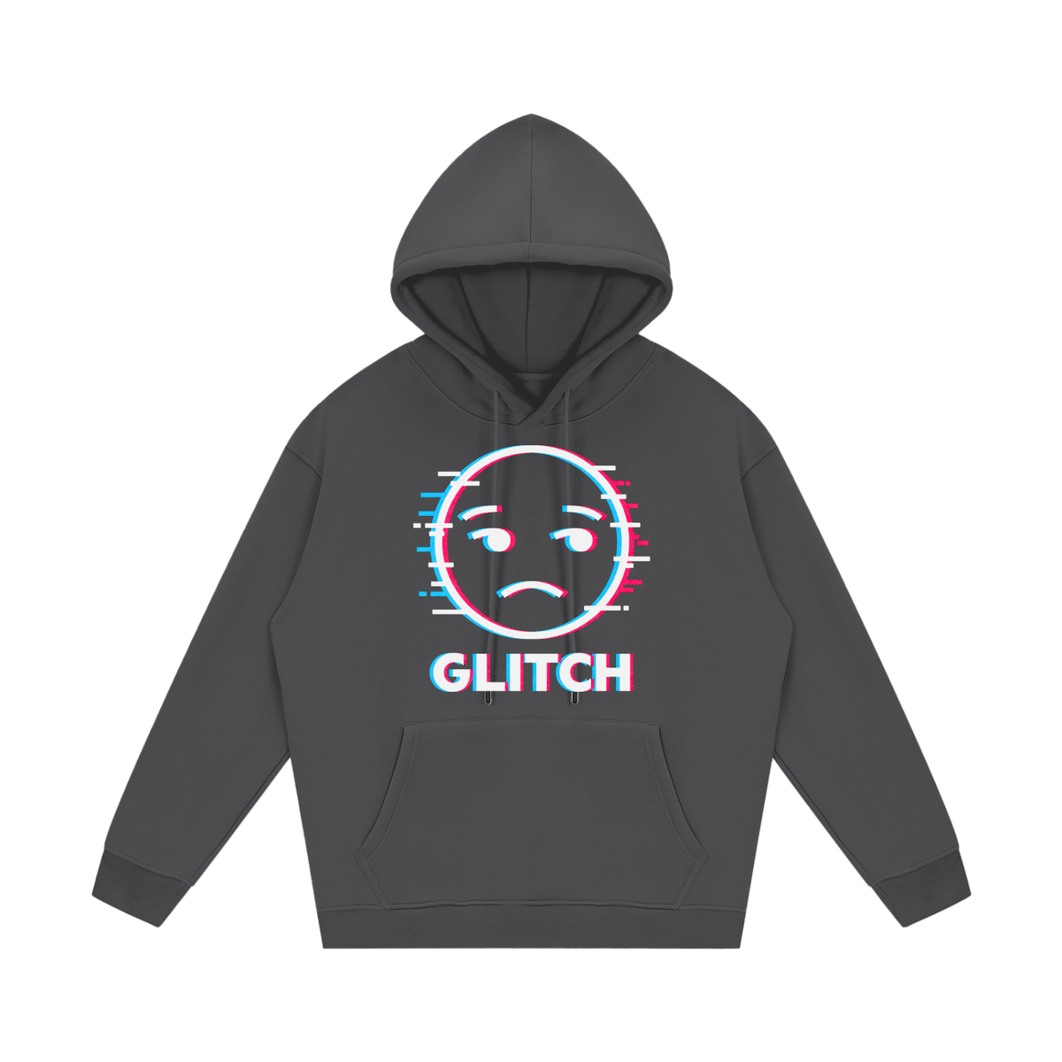 Glitch Streetwear Unisex Fleece Hoodie for Hackers - Premium Tech Culture