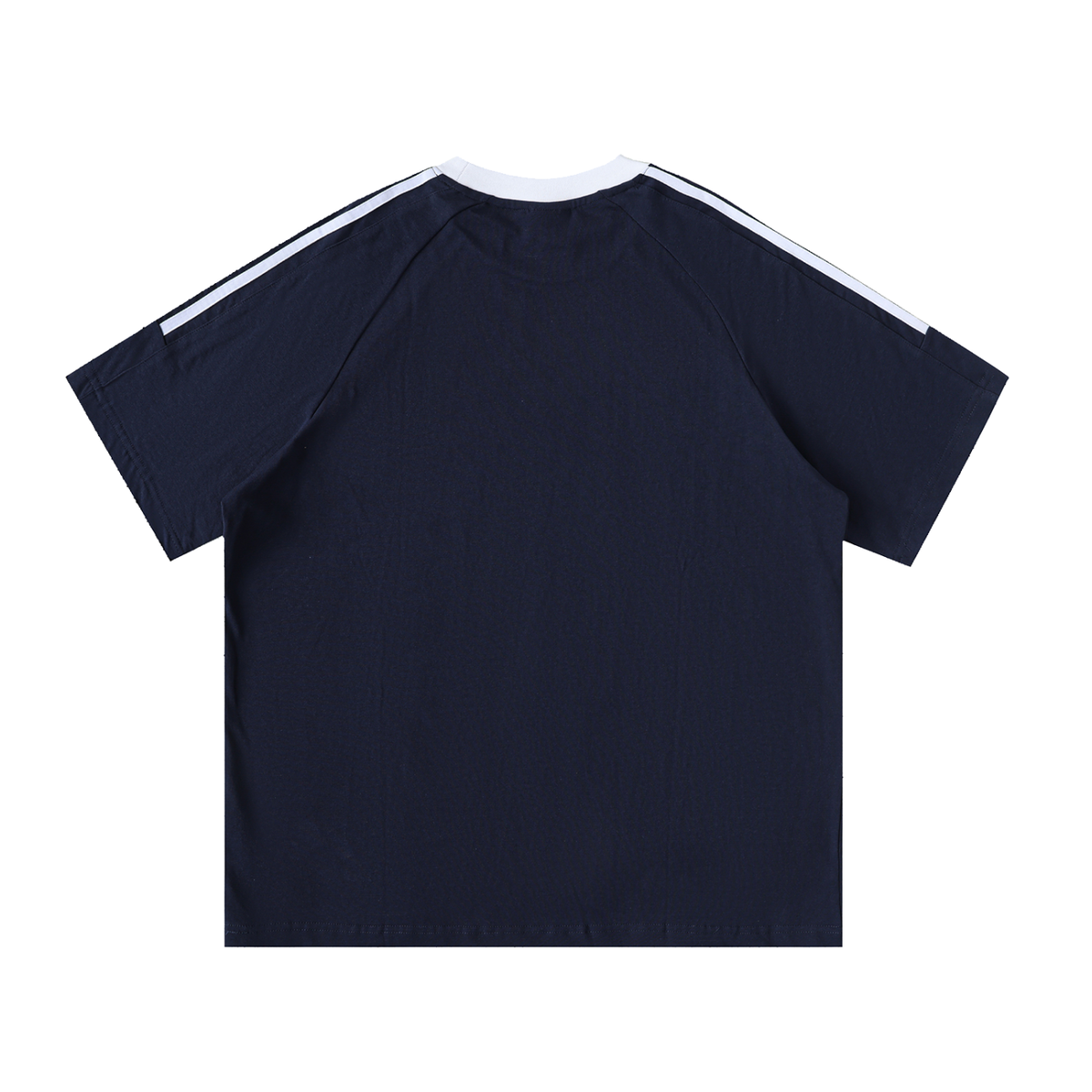 Nomad Contrast Tape Crewneck Cotton T-Shirt