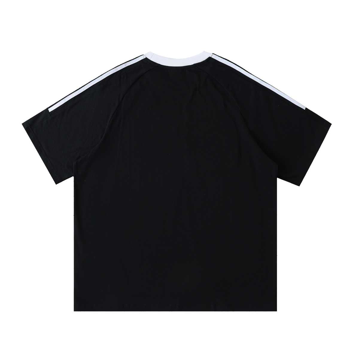 Nomad Contrast Tape Crewneck Cotton T-Shirt