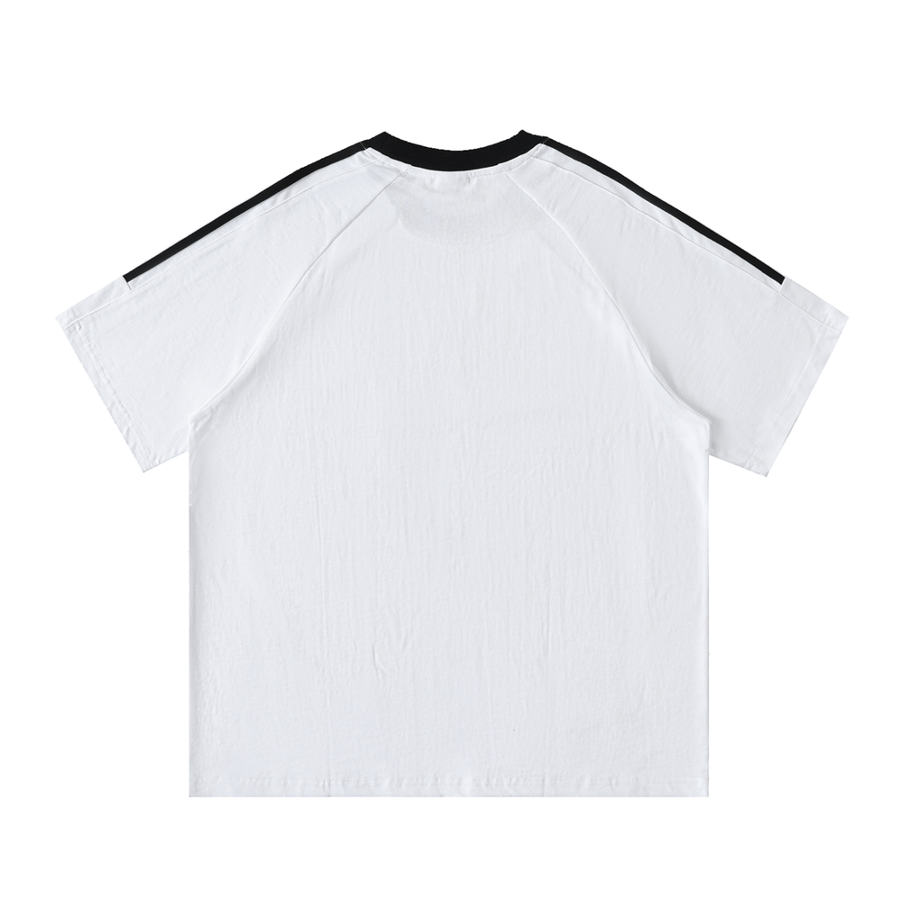 Nomad Contrast Tape Crewneck Cotton T-Shirt
