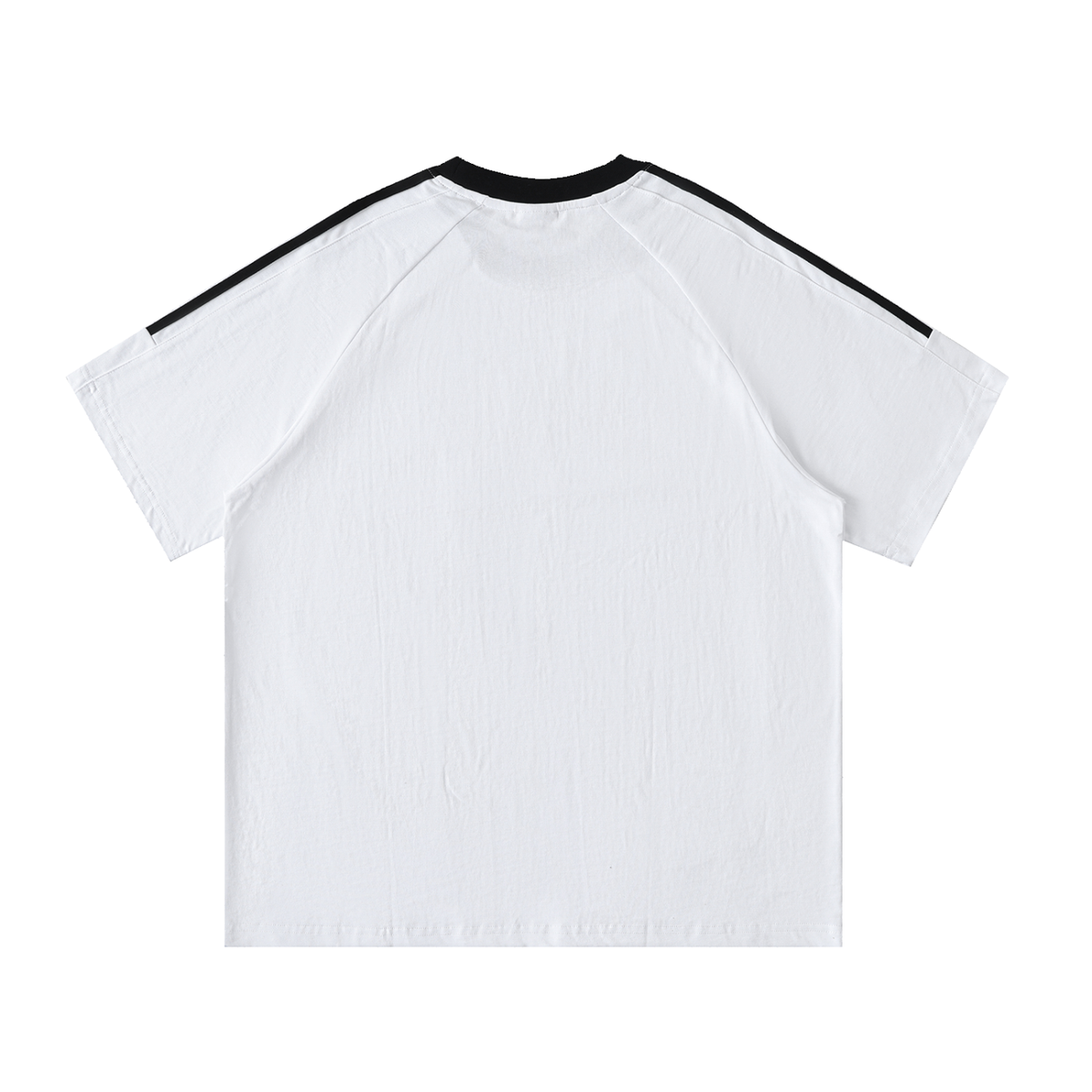 Nomad Contrast Tape Crewneck Cotton T-Shirt