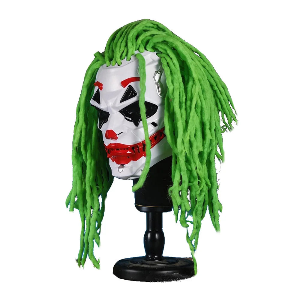 Cyberpunk Clown Mask | Mechanical Joker Cosplay Mask for Halloween & Costume Events