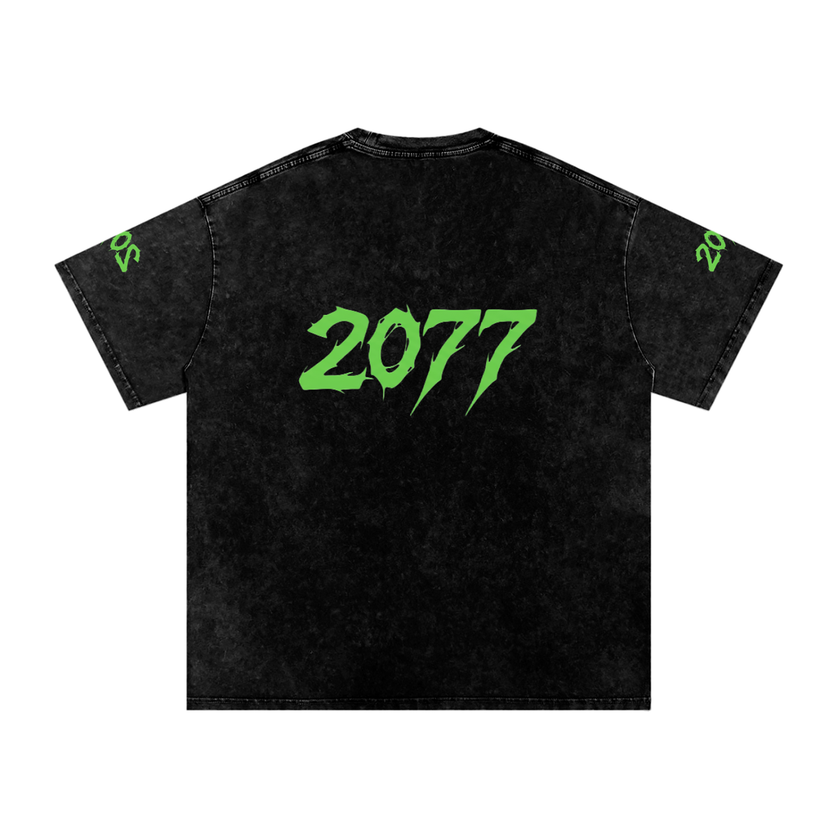 CyberPunk 2077 Snow Washed Oversized Cotton T-Shirt | By KOYNLABS